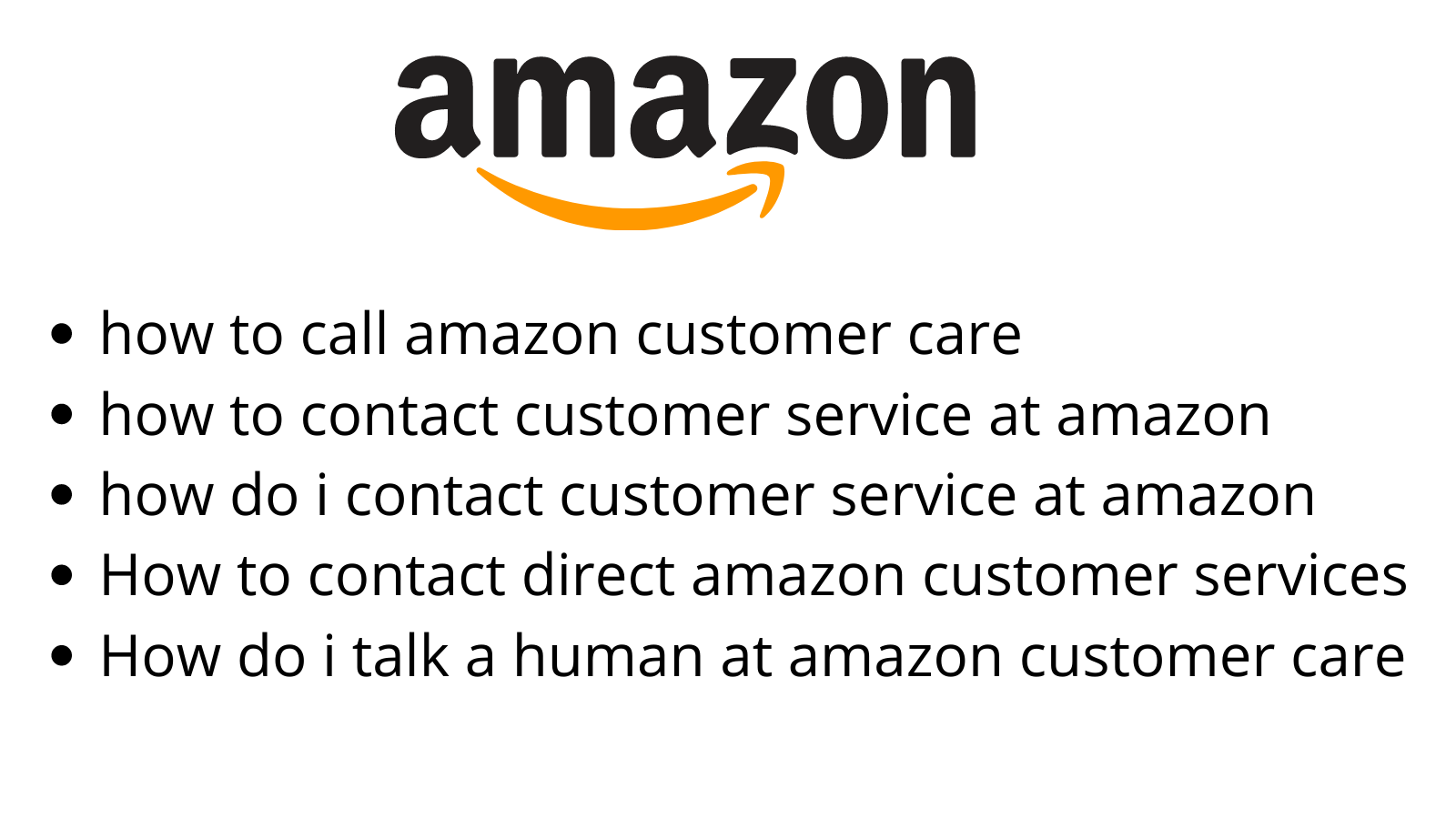 How to contact customer service at amazon image